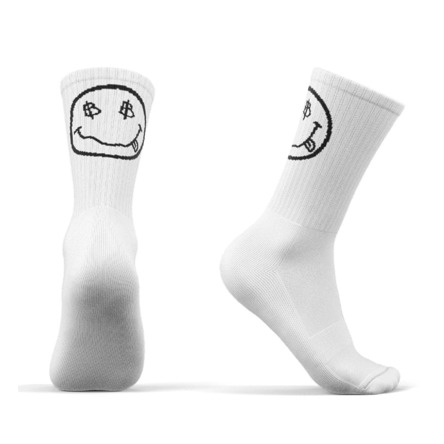 Satoshi Socken weiß