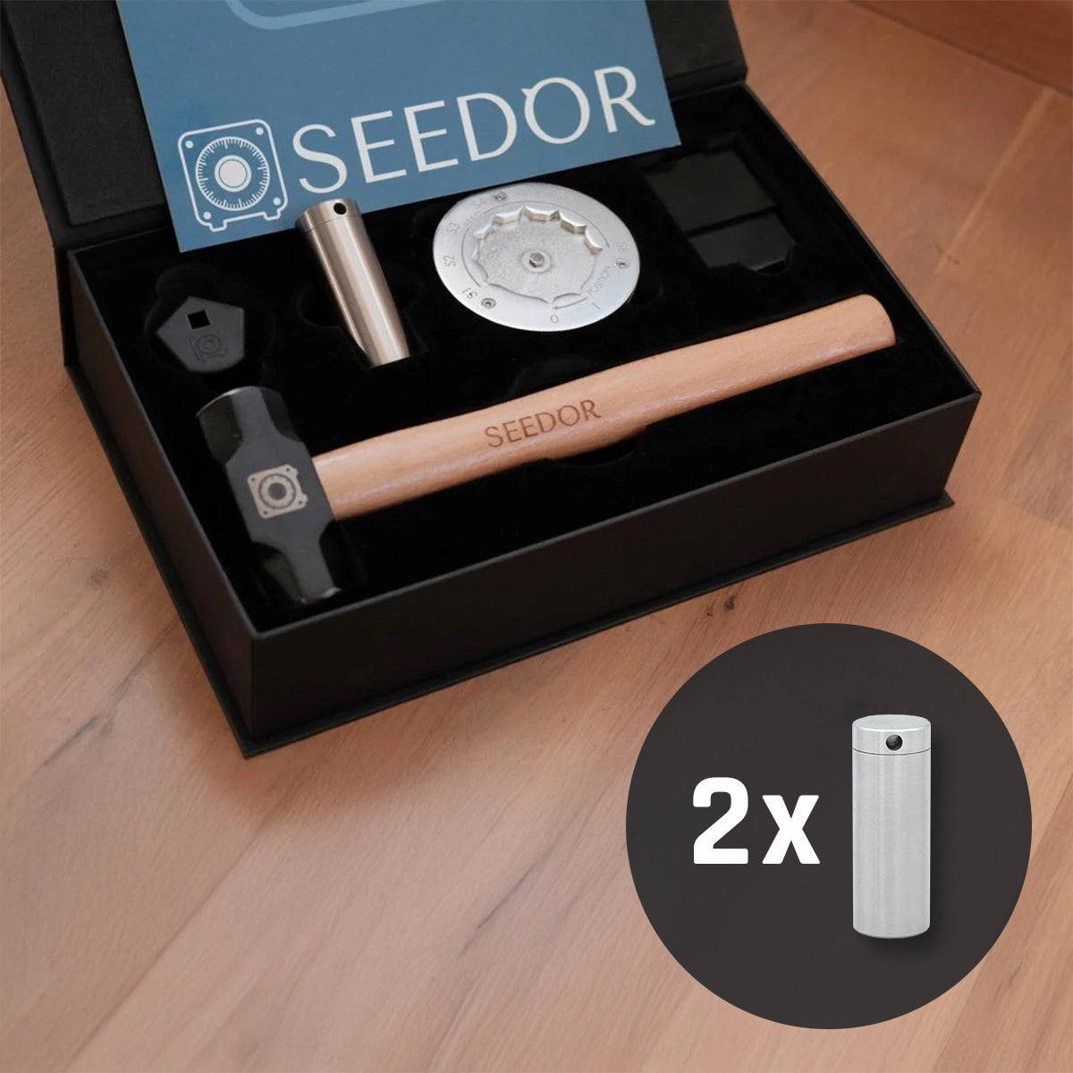 Seedor Safe - Starter Set (+2 Kapseln)