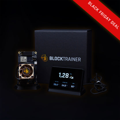 Blocktrainer Terminal + Bitaxe 602 Gamma