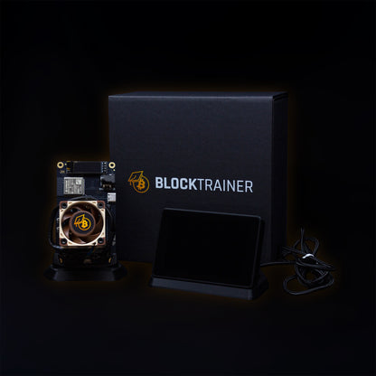 Blocktrainer Terminal + Bitaxe 602 Gamma